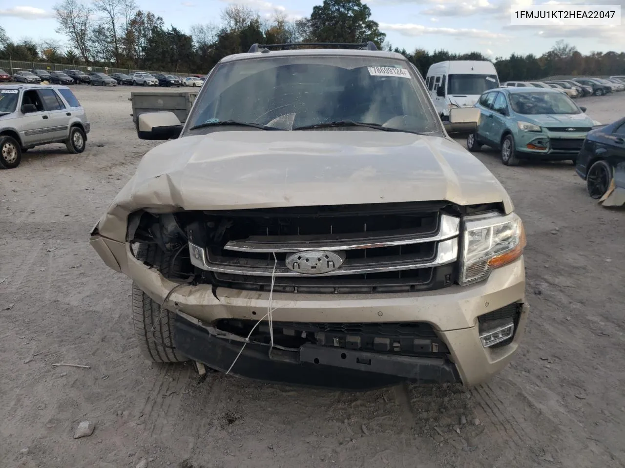 2017 Ford Expedition Limited VIN: 1FMJU1KT2HEA22047 Lot: 78699124