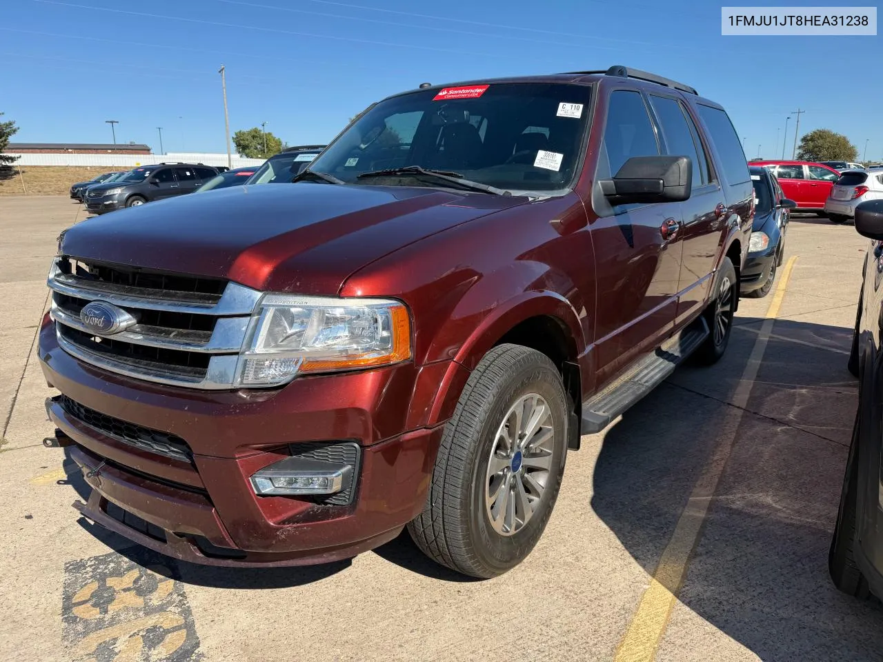 2017 Ford Expedition Xlt VIN: 1FMJU1JT8HEA31238 Lot: 79073294