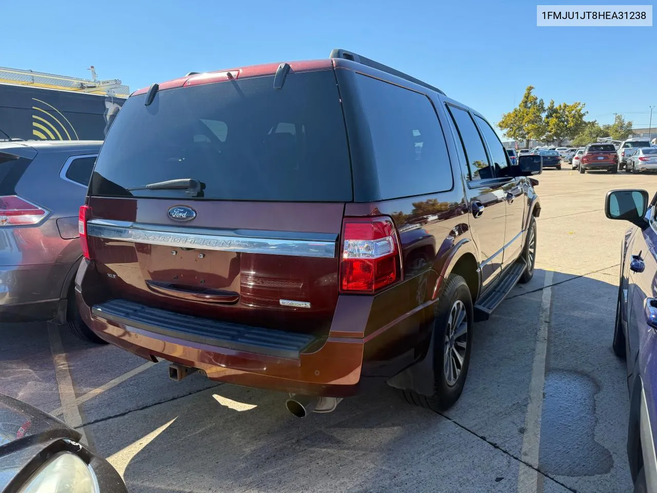 2017 Ford Expedition Xlt VIN: 1FMJU1JT8HEA31238 Lot: 79073294