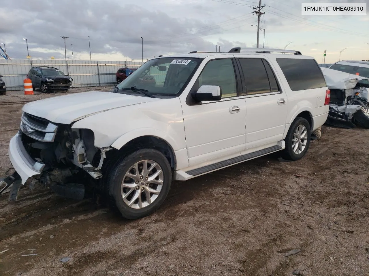 2017 Ford Expedition El Limited VIN: 1FMJK1KT0HEA03910 Lot: 79568214