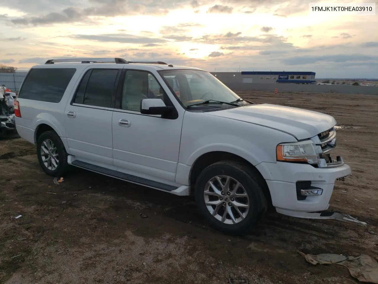 2017 Ford Expedition El Limited VIN: 1FMJK1KT0HEA03910 Lot: 79568214