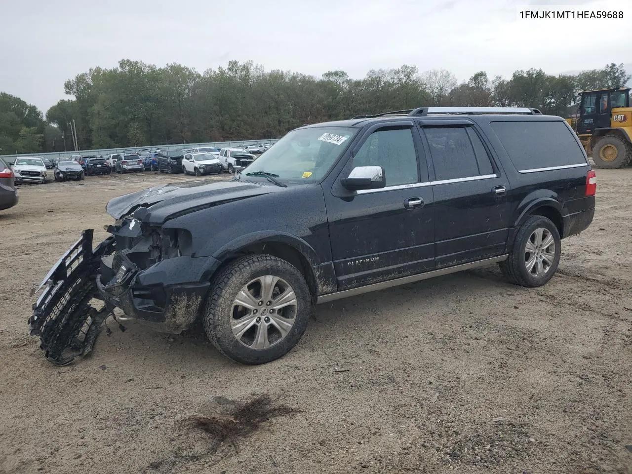 2017 Ford Expedition El Platinum VIN: 1FMJK1MT1HEA59688 Lot: 79892734