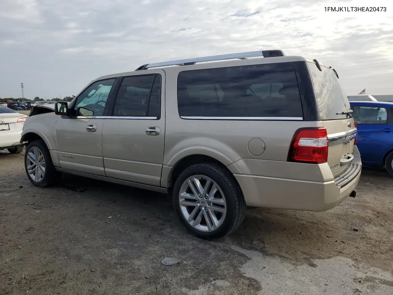 2017 Ford Expedition El Platinum VIN: 1FMJK1LT3HEA20473 Lot: 79970094