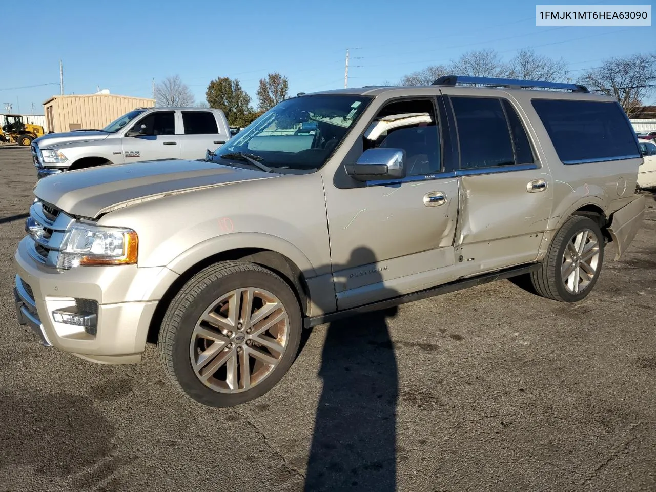 2017 Ford Expedition El Platinum VIN: 1FMJK1MT6HEA63090 Lot: 80215594