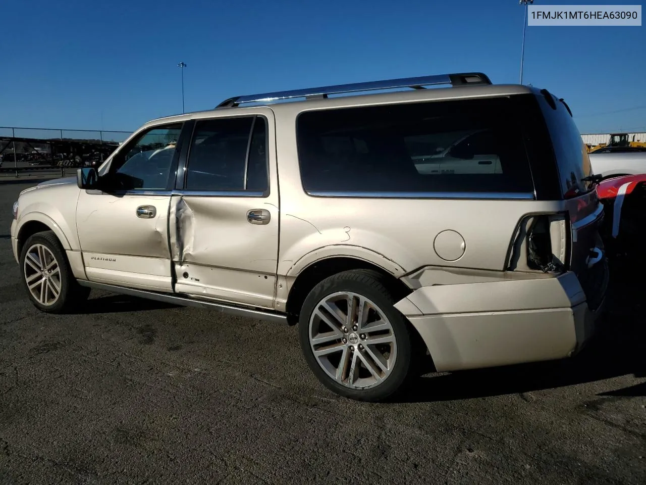 2017 Ford Expedition El Platinum VIN: 1FMJK1MT6HEA63090 Lot: 80215594