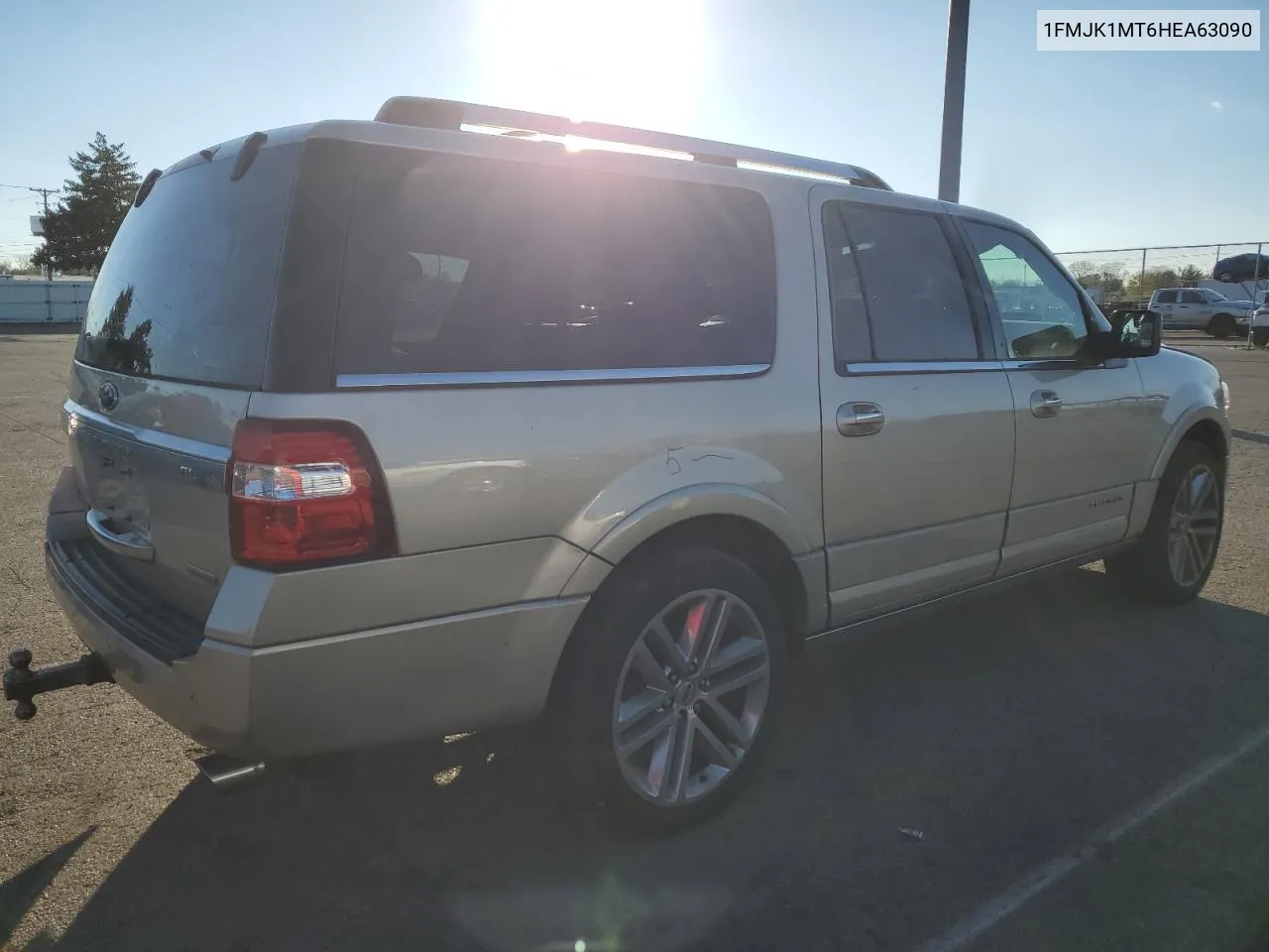 2017 Ford Expedition El Platinum VIN: 1FMJK1MT6HEA63090 Lot: 80215594