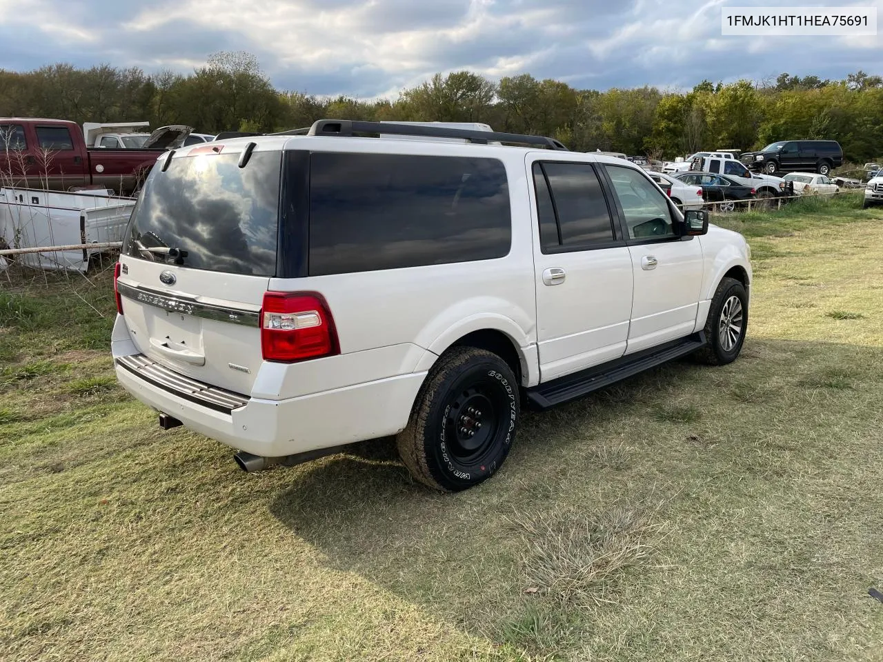 2017 Ford Expedition El Xlt VIN: 1FMJK1HT1HEA75691 Lot: 80557704