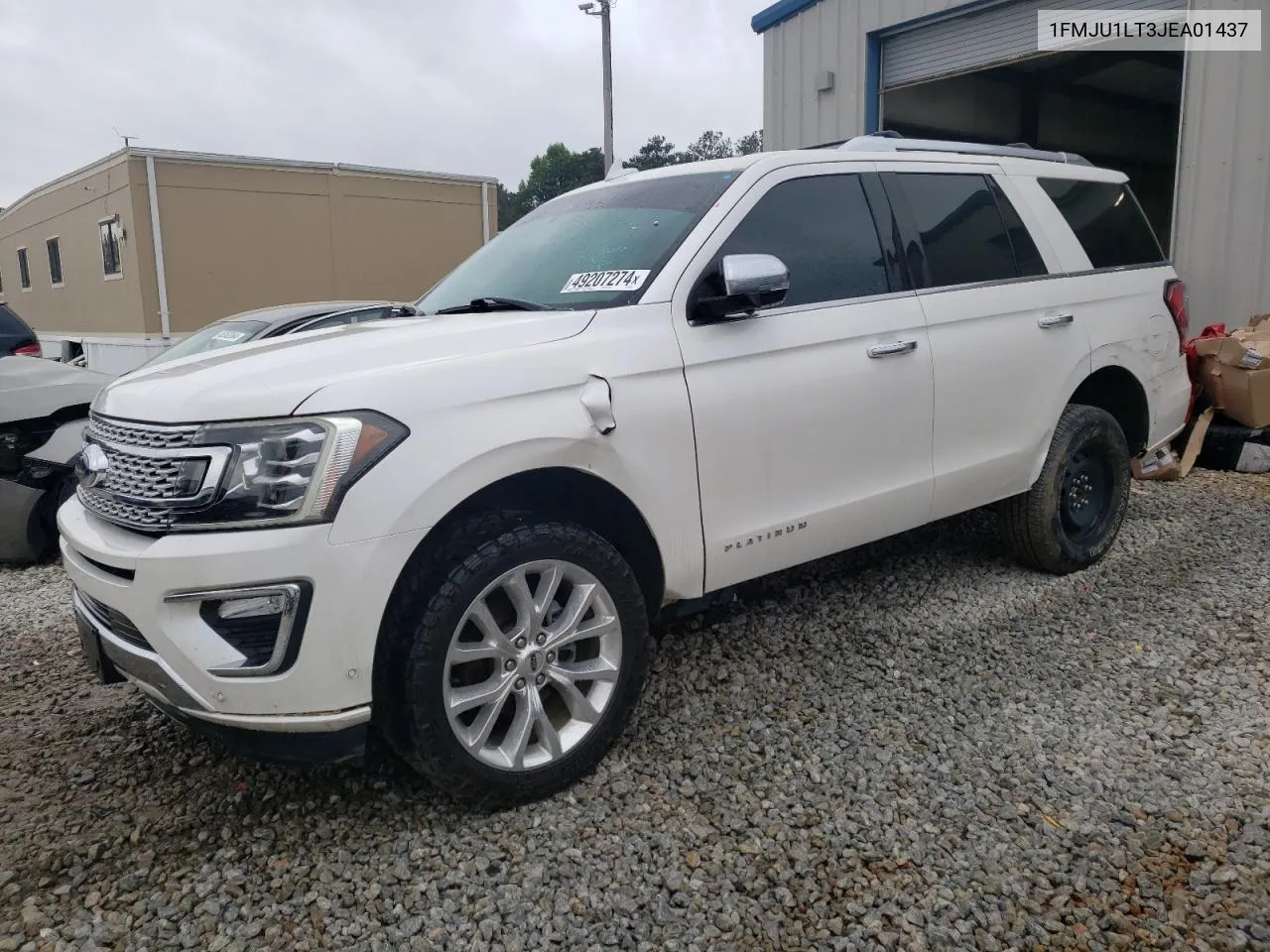 2018 Ford Expedition Platinum VIN: 1FMJU1LT3JEA01437 Lot: 49207274