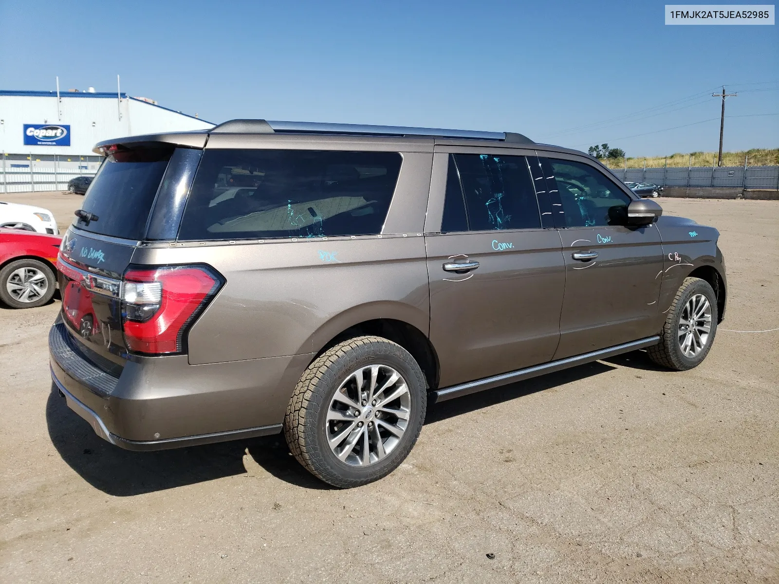 1FMJK2AT5JEA52985 2018 Ford Expedition Max Limited