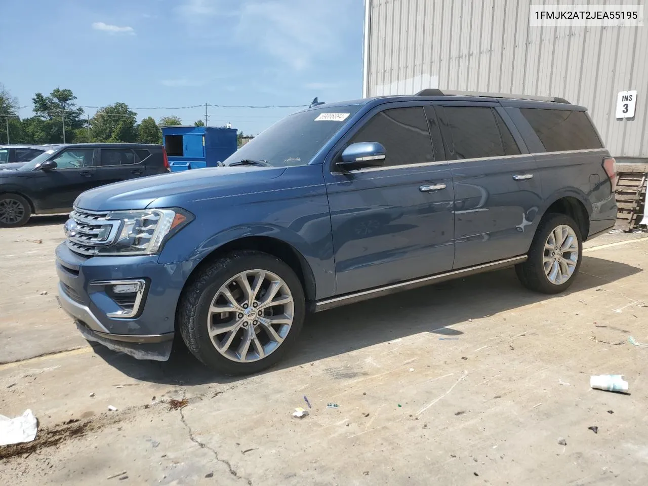 1FMJK2AT2JEA55195 2018 Ford Expedition Max Limited