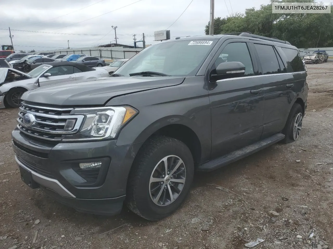 2018 Ford Expedition Xlt VIN: 1FMJU1HT6JEA28267 Lot: 72686694