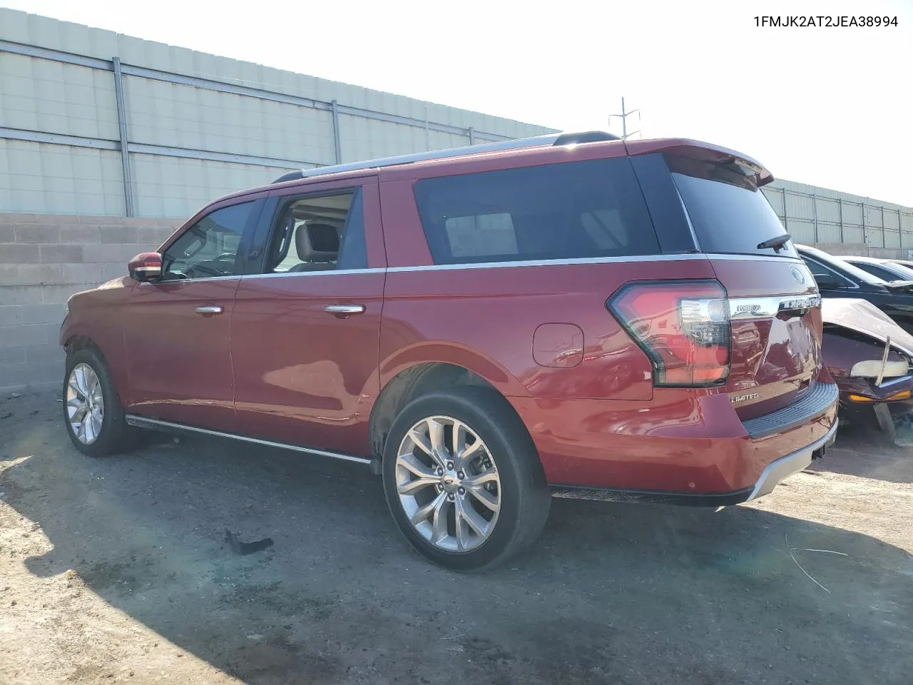 2018 Ford Expedition Max Limited VIN: 1FMJK2AT2JEA38994 Lot: 73314704