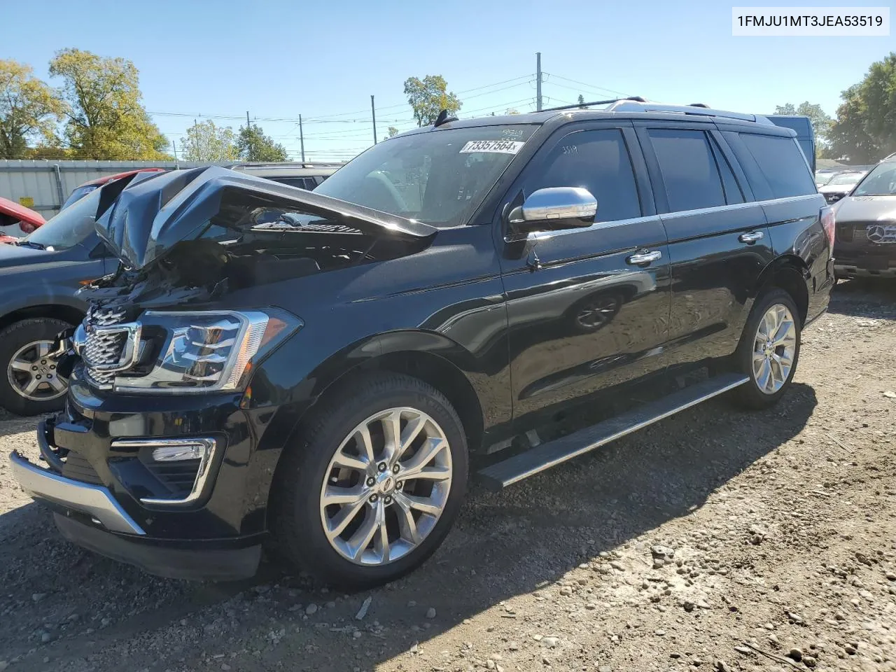 2018 Ford Expedition Platinum VIN: 1FMJU1MT3JEA53519 Lot: 73357564