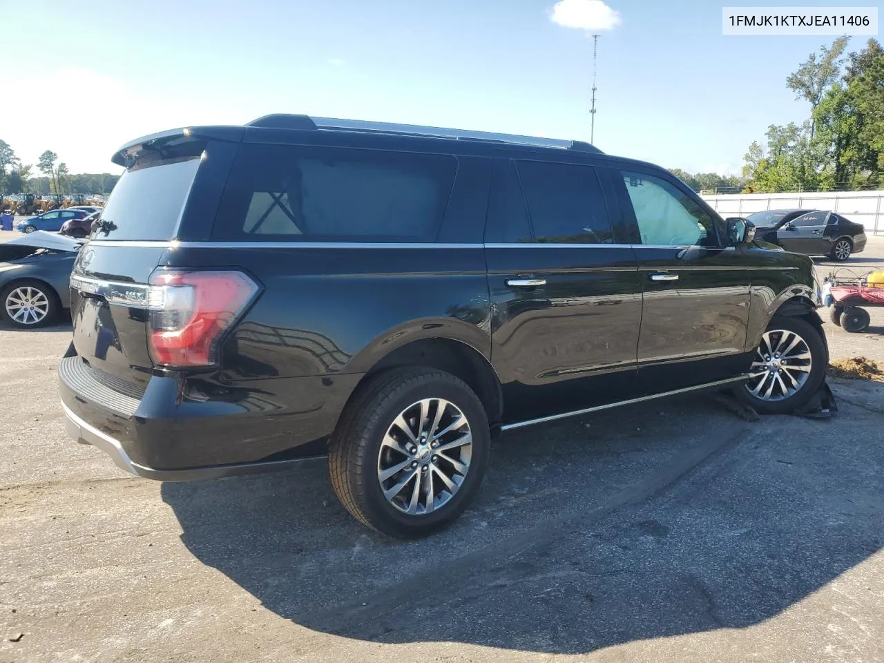 2018 Ford Expedition Max Limited VIN: 1FMJK1KTXJEA11406 Lot: 74003474