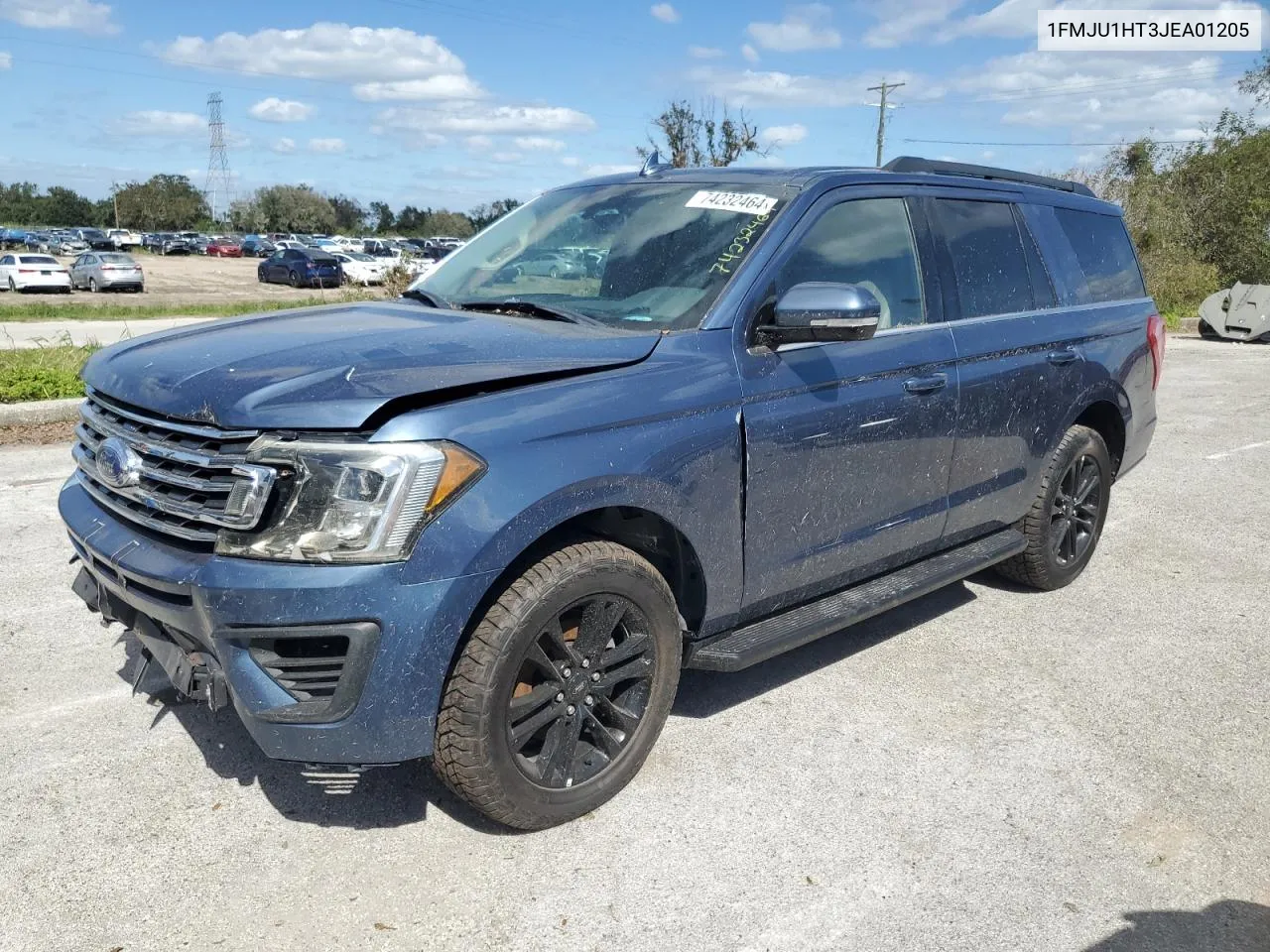 2018 Ford Expedition Xlt VIN: 1FMJU1HT3JEA01205 Lot: 74232464