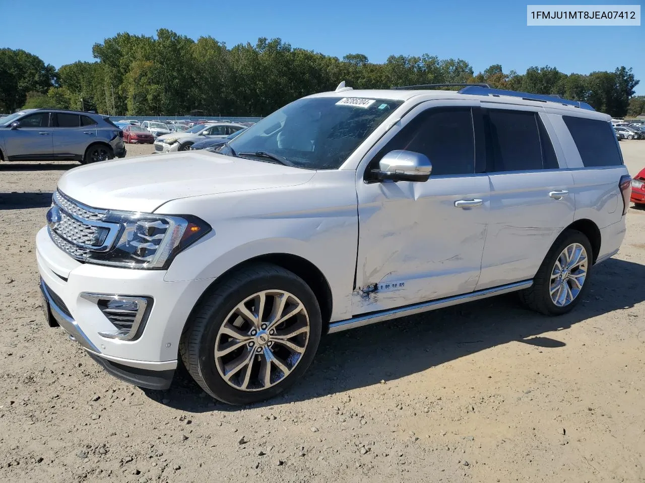 2018 Ford Expedition Platinum VIN: 1FMJU1MT8JEA07412 Lot: 76285204