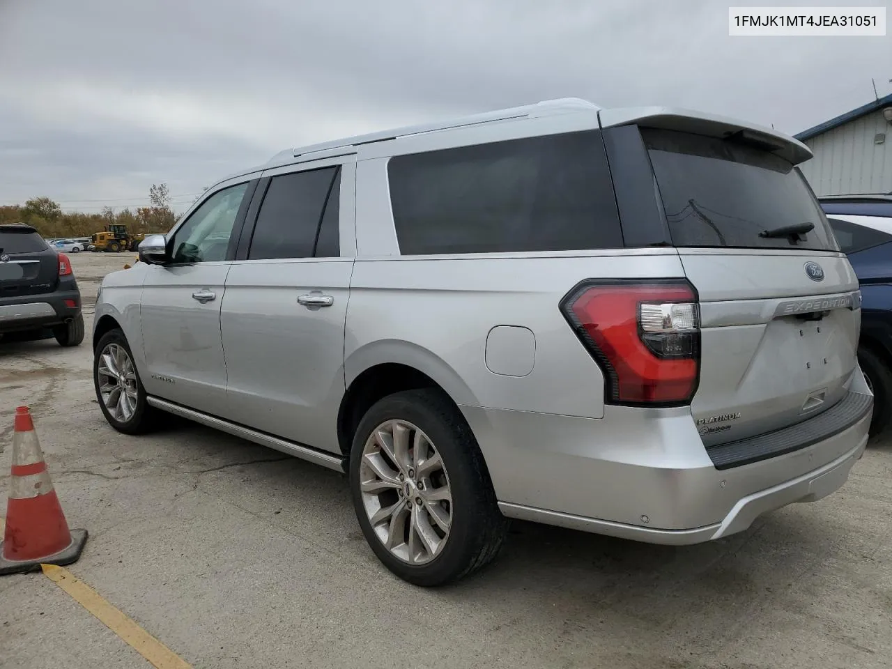 2018 Ford Expedition Max Platinum VIN: 1FMJK1MT4JEA31051 Lot: 77272394