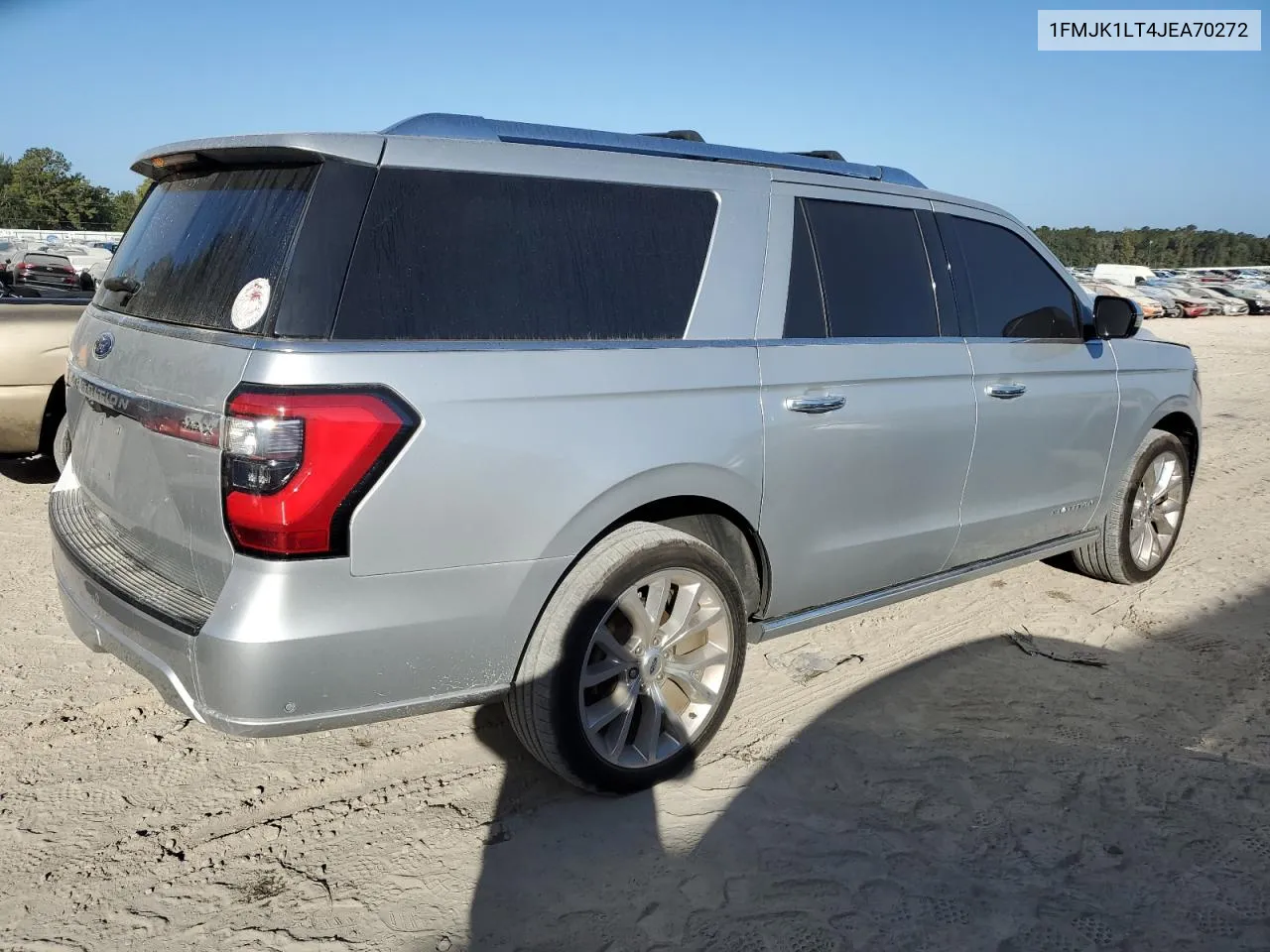 2018 Ford Expedition Max Platinum VIN: 1FMJK1LT4JEA70272 Lot: 78709234