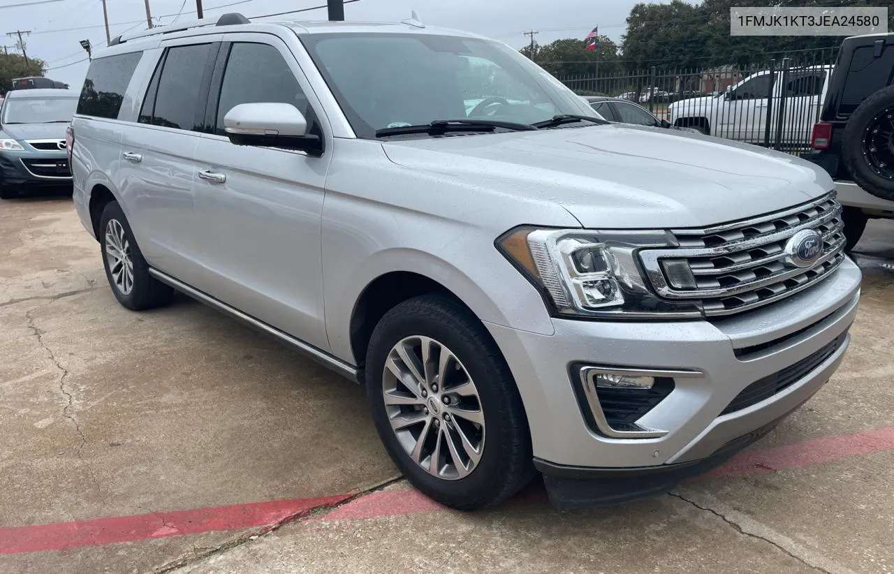 2018 Ford Expedition Max Limited VIN: 1FMJK1KT3JEA24580 Lot: 80115034