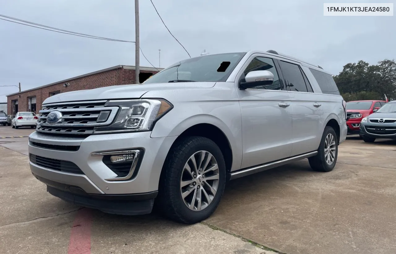 2018 Ford Expedition Max Limited VIN: 1FMJK1KT3JEA24580 Lot: 80115034