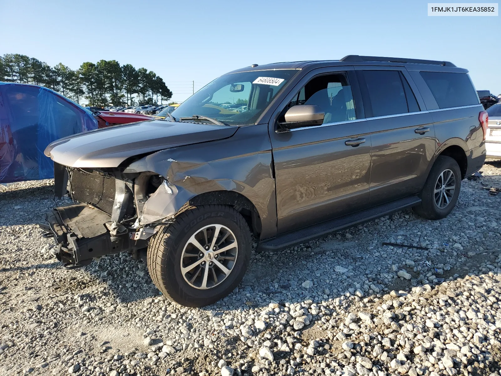 2019 Ford Expedition Max Xlt VIN: 1FMJK1JT6KEA35852 Lot: 64808504