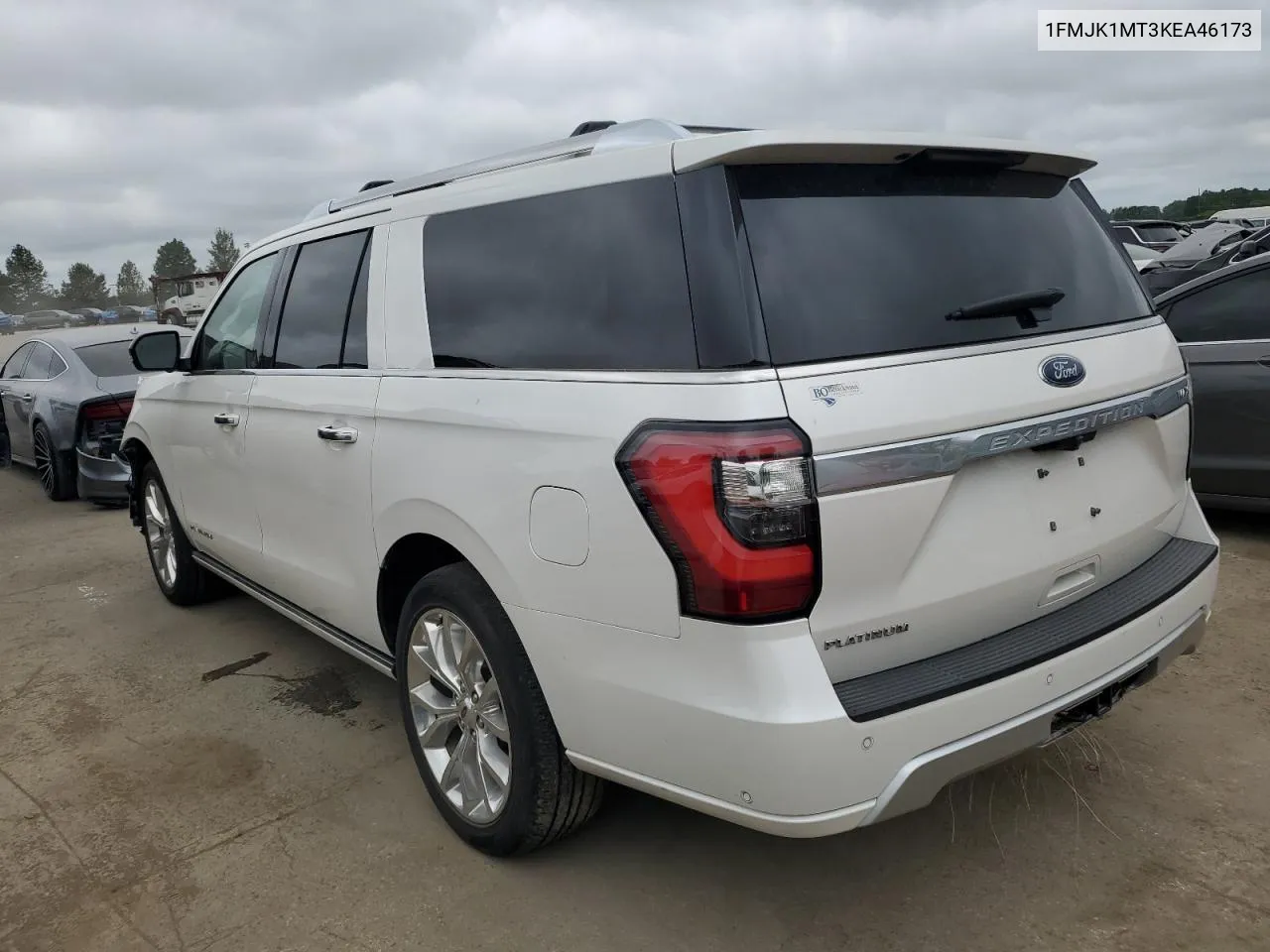 2019 Ford Expedition Max Platinum VIN: 1FMJK1MT3KEA46173 Lot: 66100764