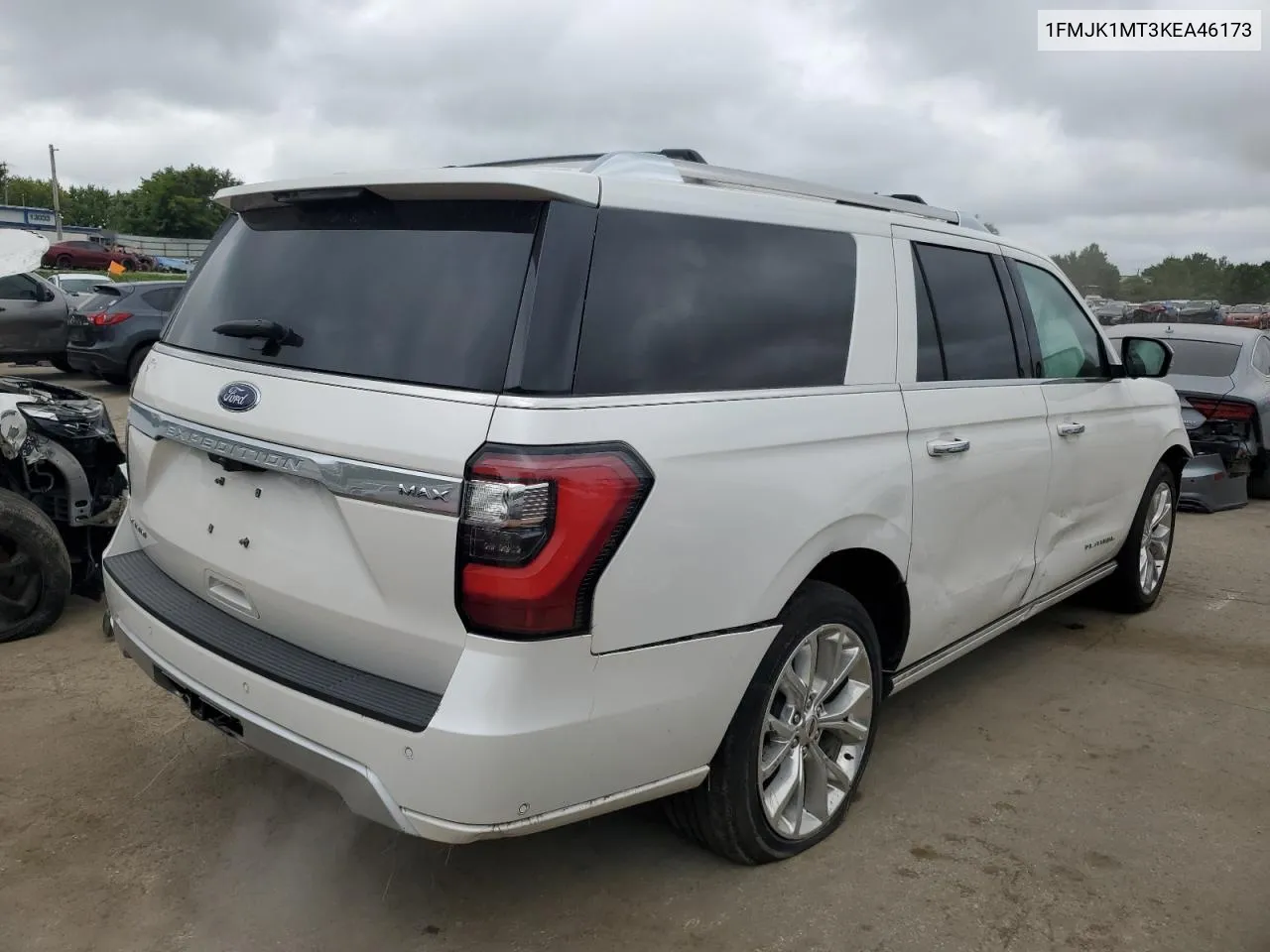 1FMJK1MT3KEA46173 2019 Ford Expedition Max Platinum