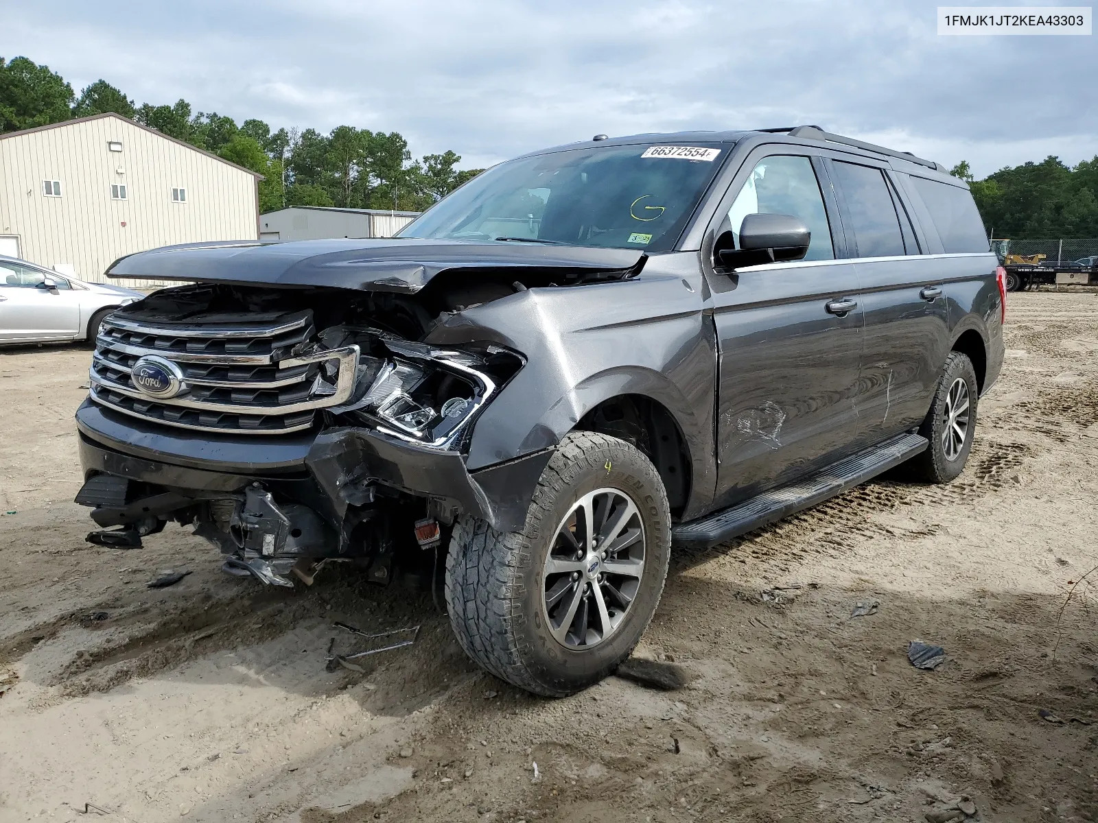 2019 Ford Expedition Max Xlt VIN: 1FMJK1JT2KEA43303 Lot: 66372554