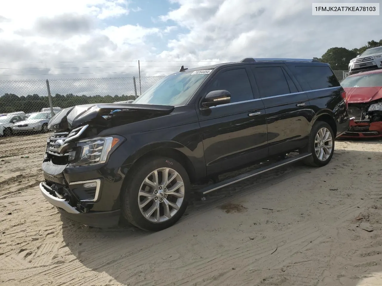 2019 Ford Expedition Max Limited VIN: 1FMJK2AT7KEA78103 Lot: 70264454