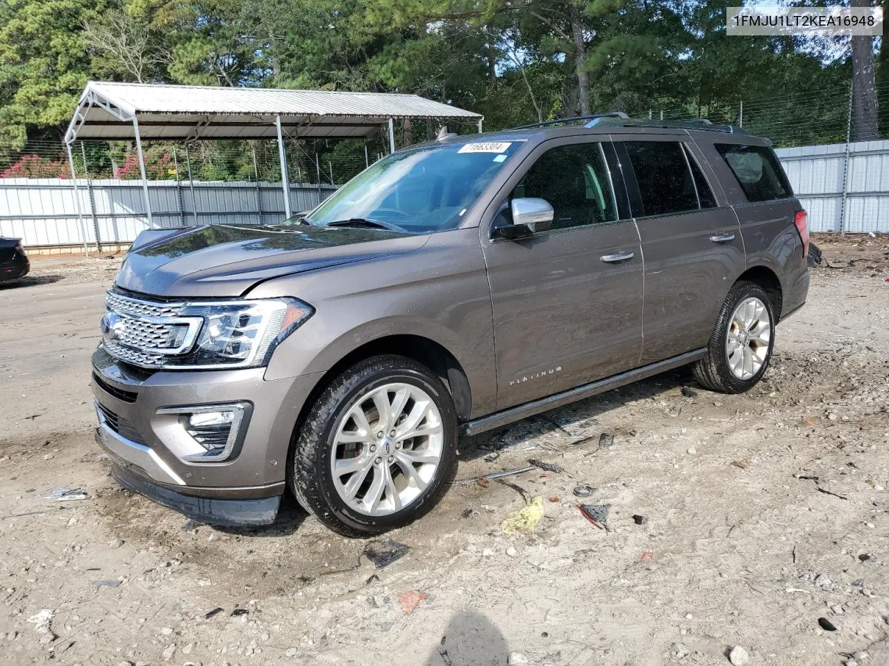 2019 Ford Expedition Platinum VIN: 1FMJU1LT2KEA16948 Lot: 71663304