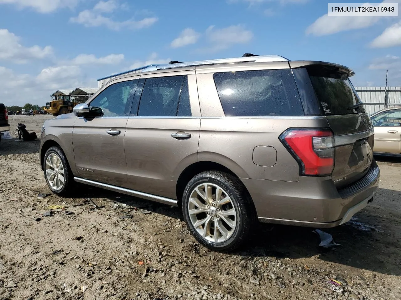 2019 Ford Expedition Platinum VIN: 1FMJU1LT2KEA16948 Lot: 71663304