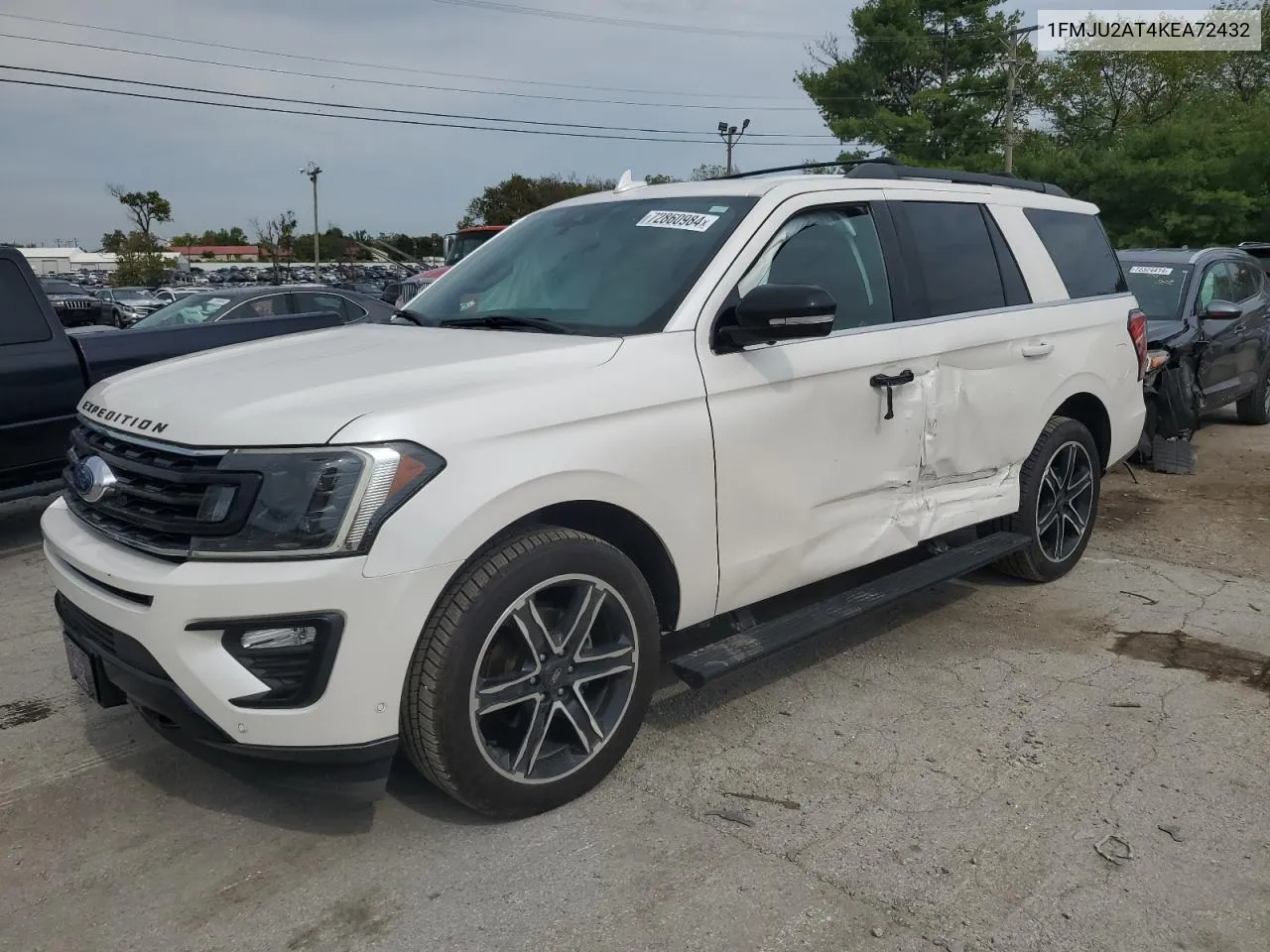 2019 Ford Expedition Limited VIN: 1FMJU2AT4KEA72432 Lot: 72860984