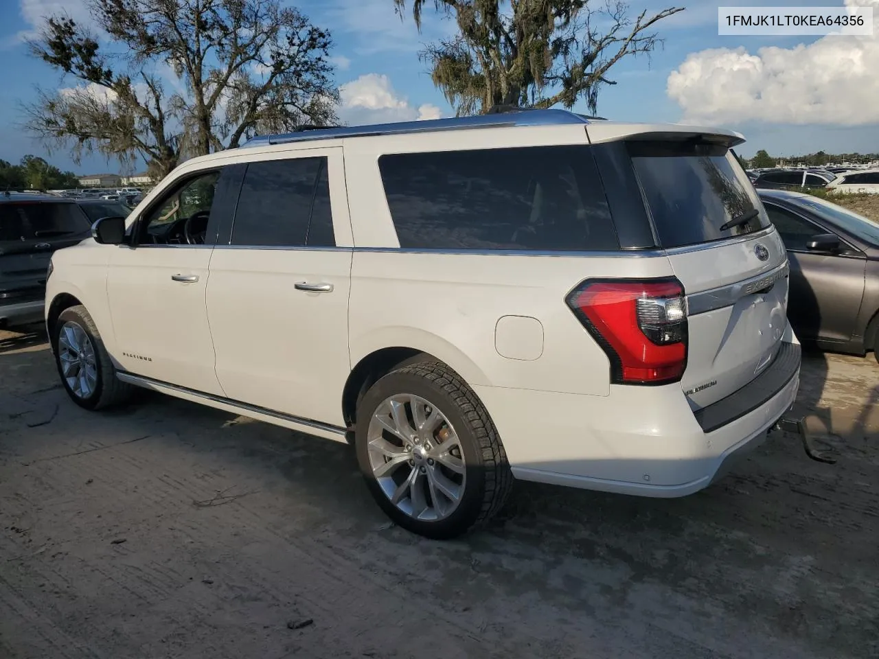 2019 Ford Expedition Max Platinum VIN: 1FMJK1LT0KEA64356 Lot: 73845114