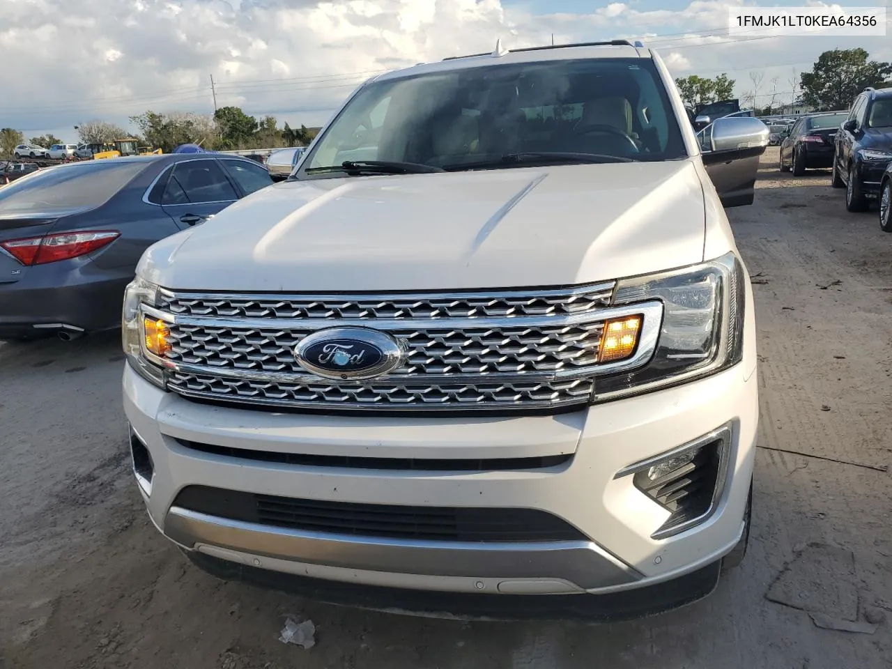 2019 Ford Expedition Max Platinum VIN: 1FMJK1LT0KEA64356 Lot: 73845114