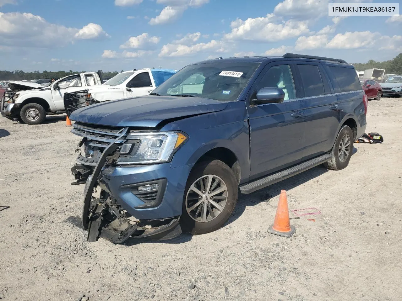 2019 Ford Expedition Max Xlt VIN: 1FMJK1JT9KEA36137 Lot: 74017414