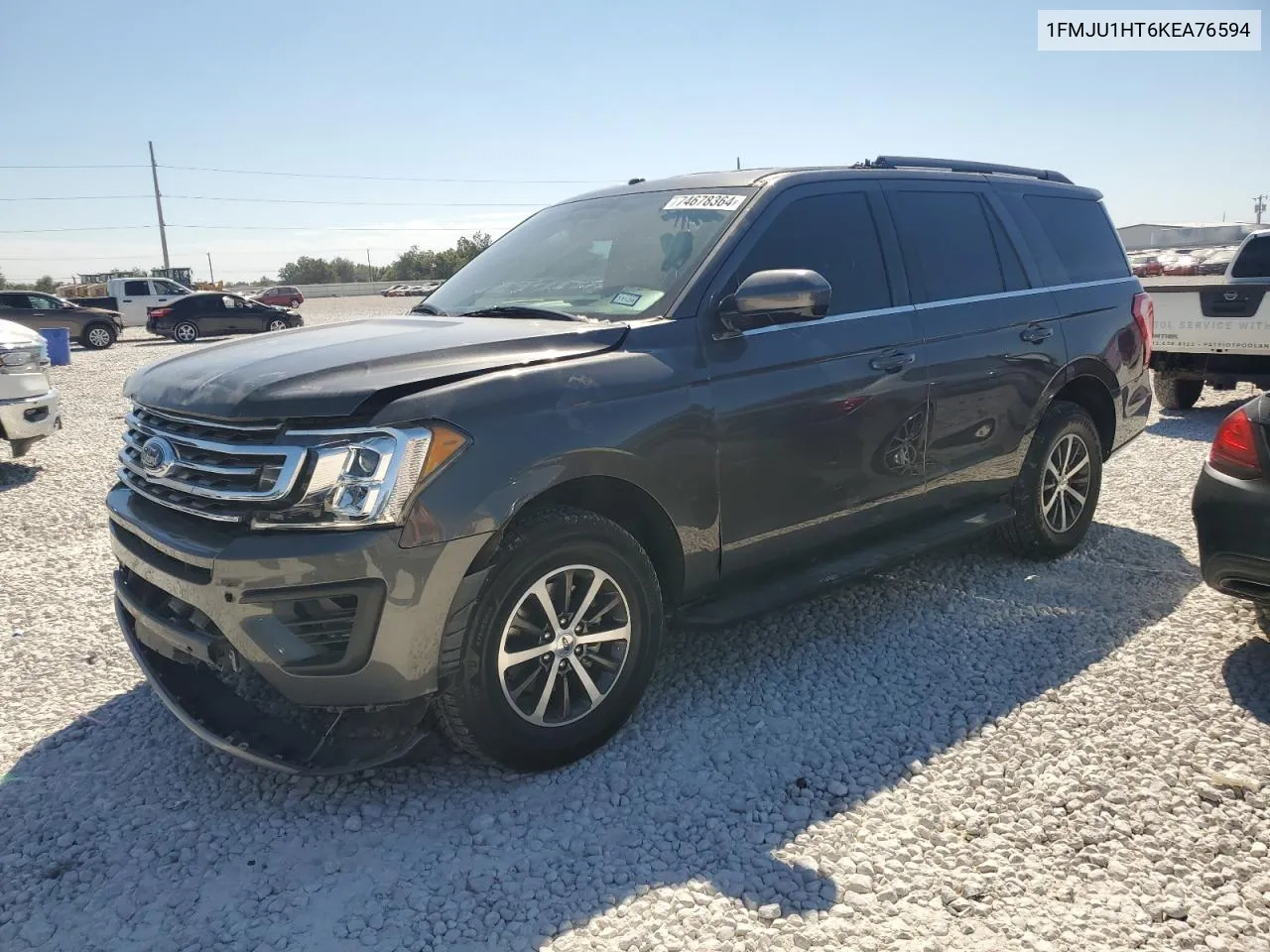 2019 Ford Expedition Xlt VIN: 1FMJU1HT6KEA76594 Lot: 74678364