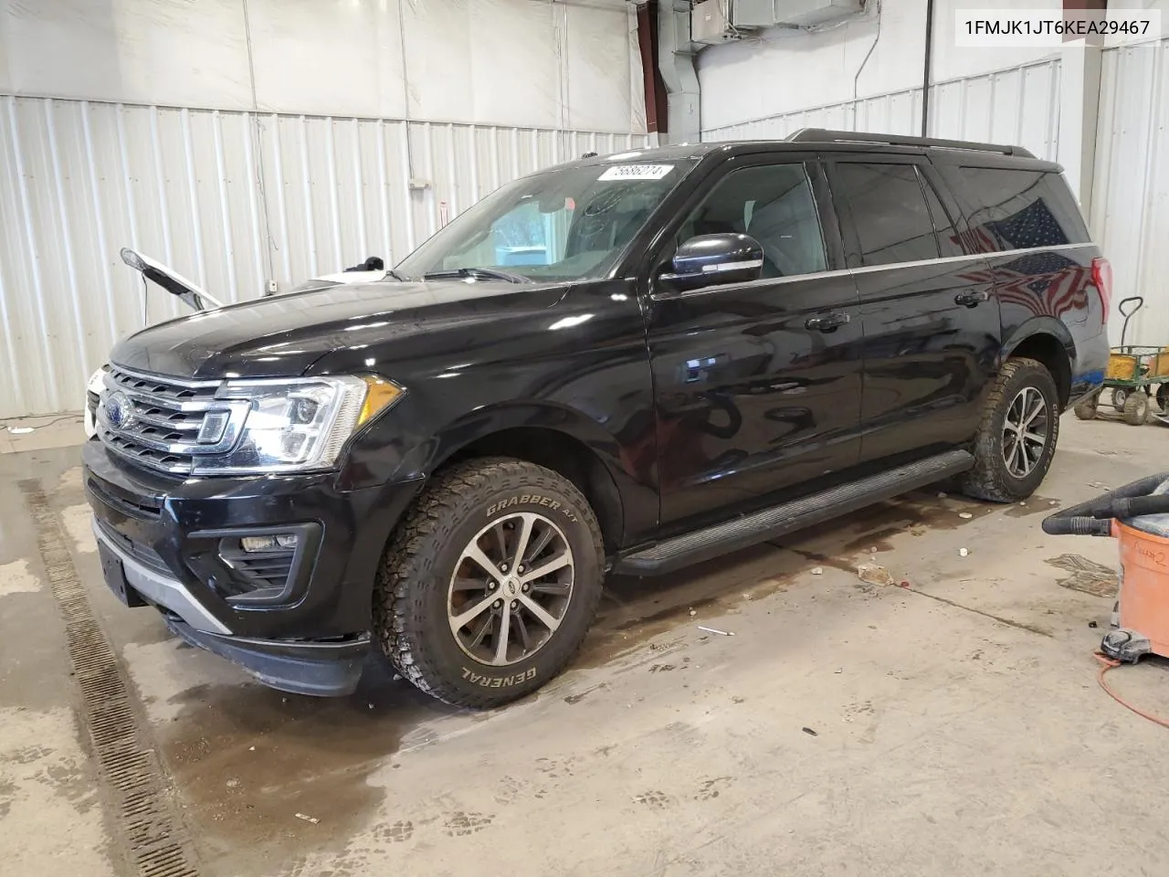 2019 Ford Expedition Max Xlt VIN: 1FMJK1JT6KEA29467 Lot: 75686274