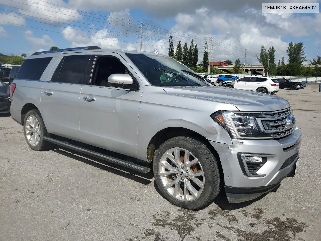 2019 Ford Expedition Max Limited VIN: 1FMJK1KTXKEA54502 Lot: 77659064