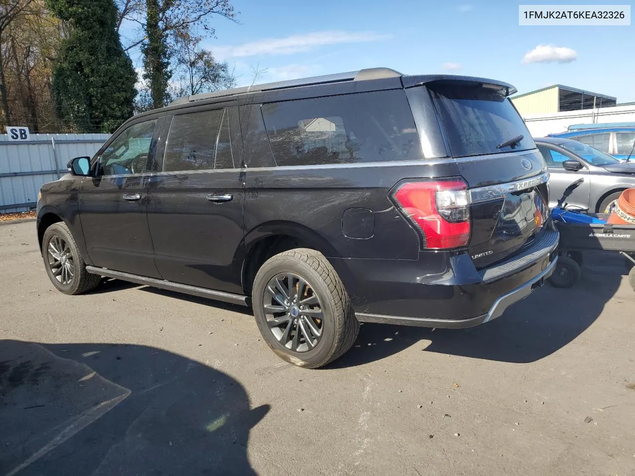 1FMJK2AT6KEA32326 2019 Ford Expedition Max Limited