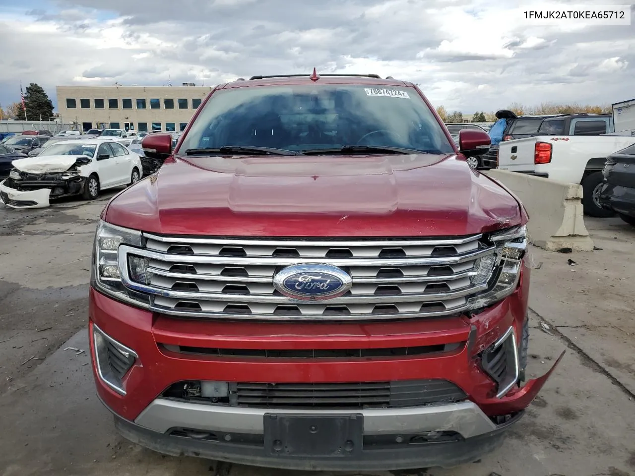 2019 Ford Expedition Max Limited VIN: 1FMJK2AT0KEA65712 Lot: 78874724