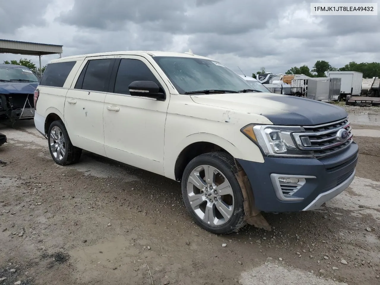 2020 Ford Expedition Max Xlt VIN: 1FMJK1JT8LEA49432 Lot: 54653584