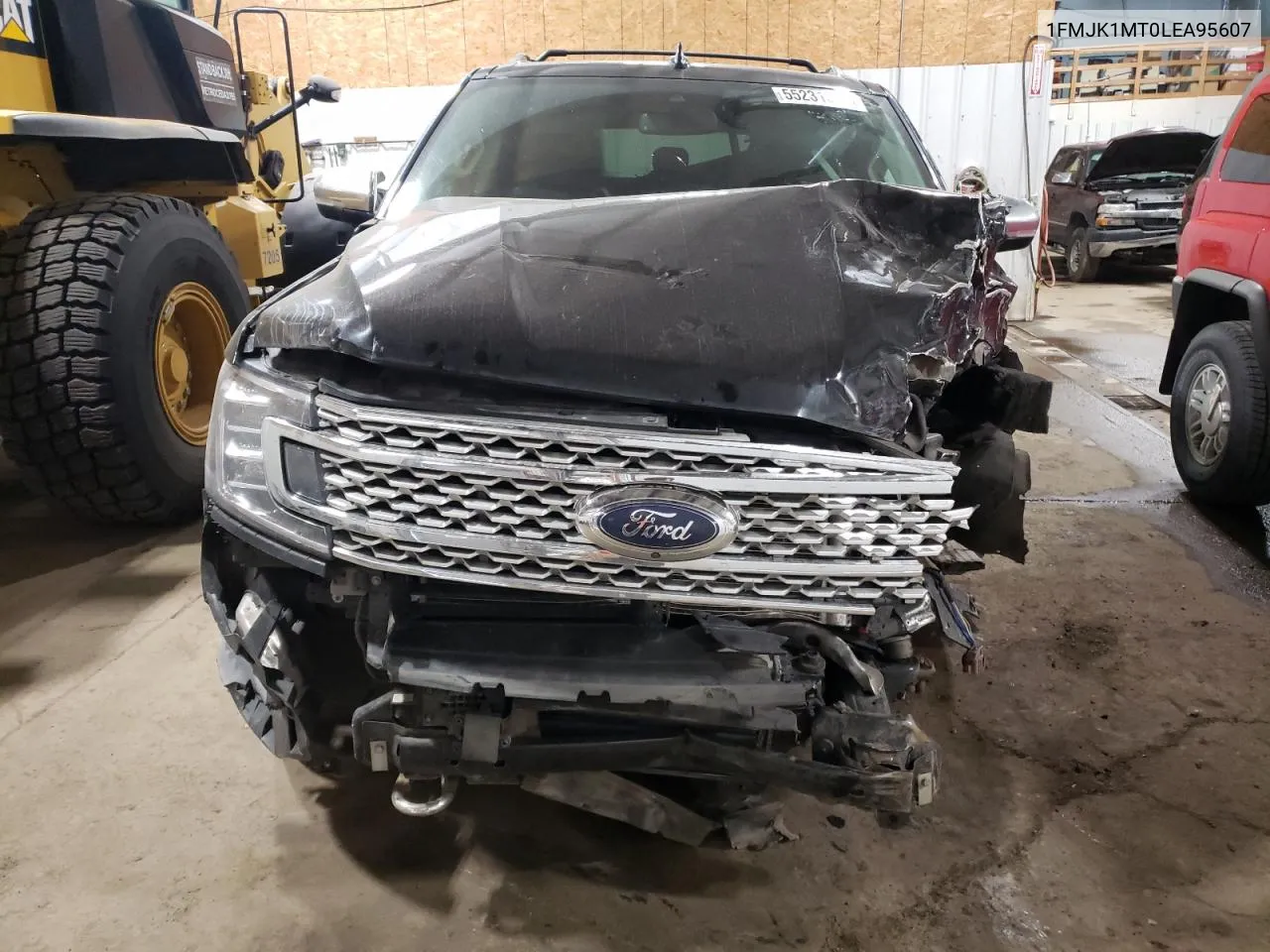 2020 Ford Expedition Max Platinum VIN: 1FMJK1MT0LEA95607 Lot: 55231324