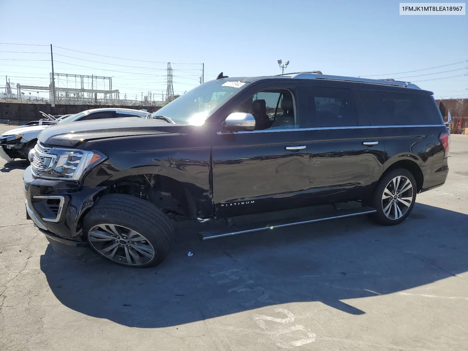 2020 Ford Expedition Max Platinum VIN: 1FMJK1MT8LEA18967 Lot: 67734944