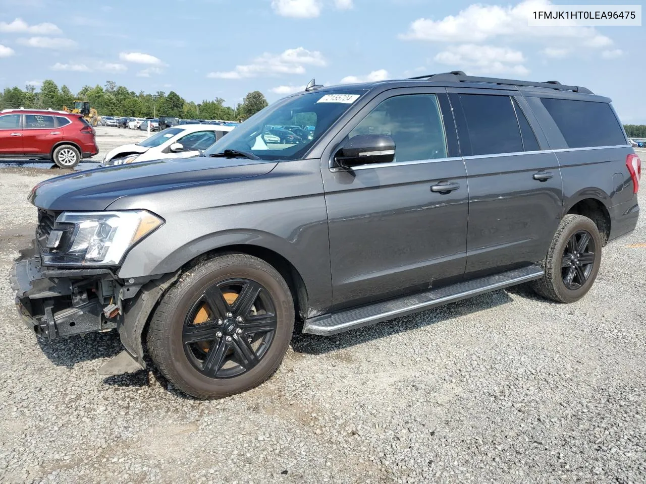 2020 Ford Expedition Max Xlt VIN: 1FMJK1HT0LEA96475 Lot: 72155724