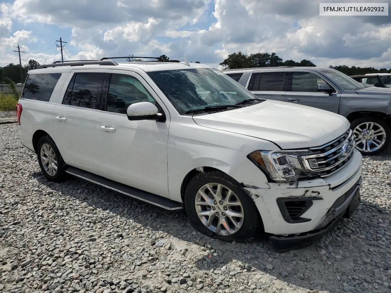 2020 Ford Expedition Max Xlt VIN: 1FMJK1JT1LEA92932 Lot: 73995284