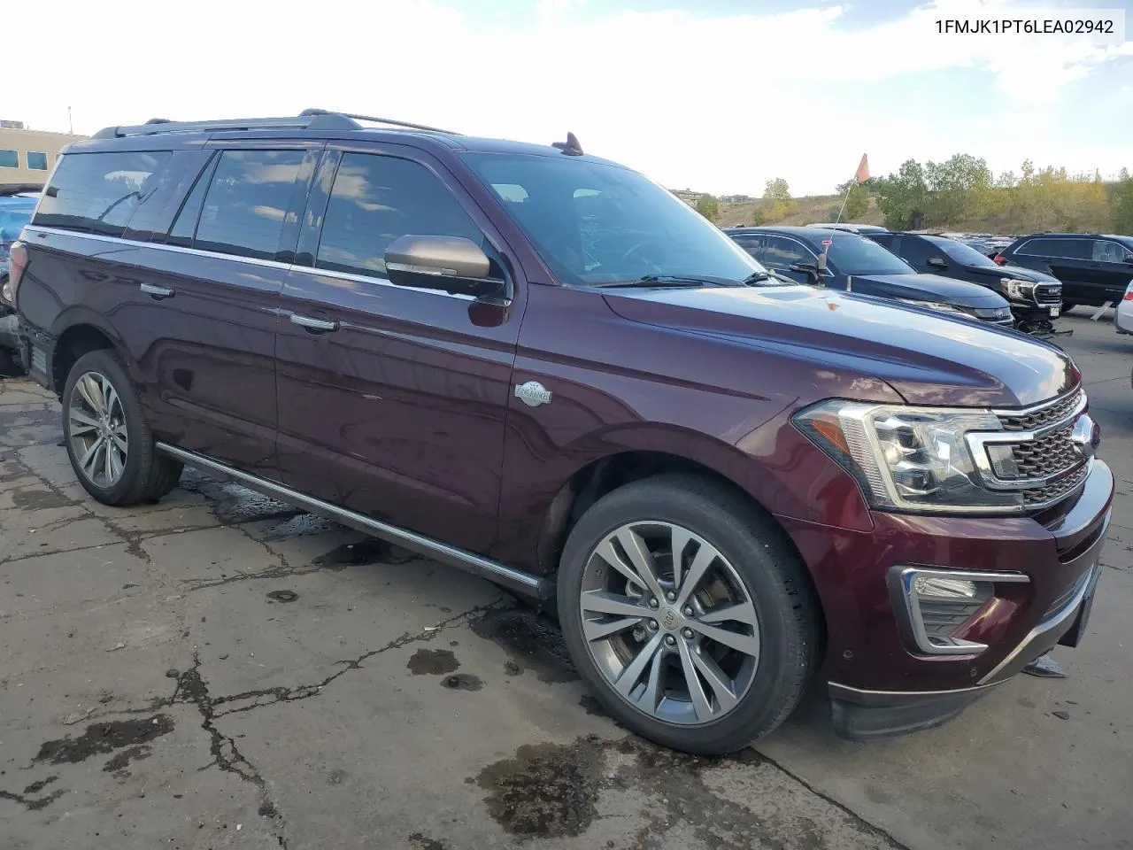 2020 Ford Expedition Max King Ranch VIN: 1FMJK1PT6LEA02942 Lot: 75282864