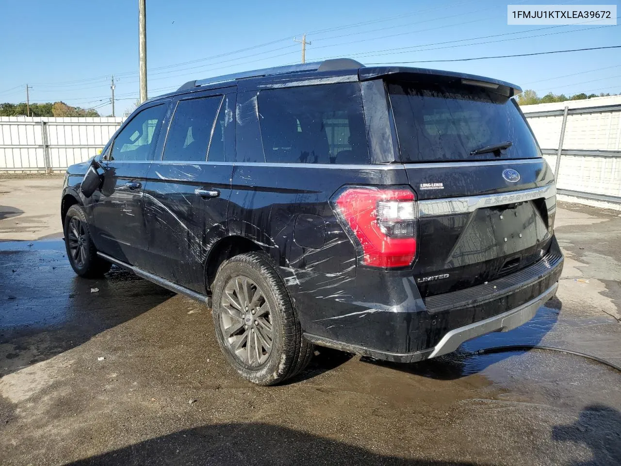 2020 Ford Expedition Limited VIN: 1FMJU1KTXLEA39672 Lot: 80526614