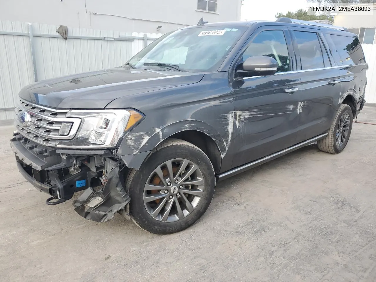 2021 Ford Expedition Max Limited VIN: 1FMJK2AT2MEA38093 Lot: 37210804