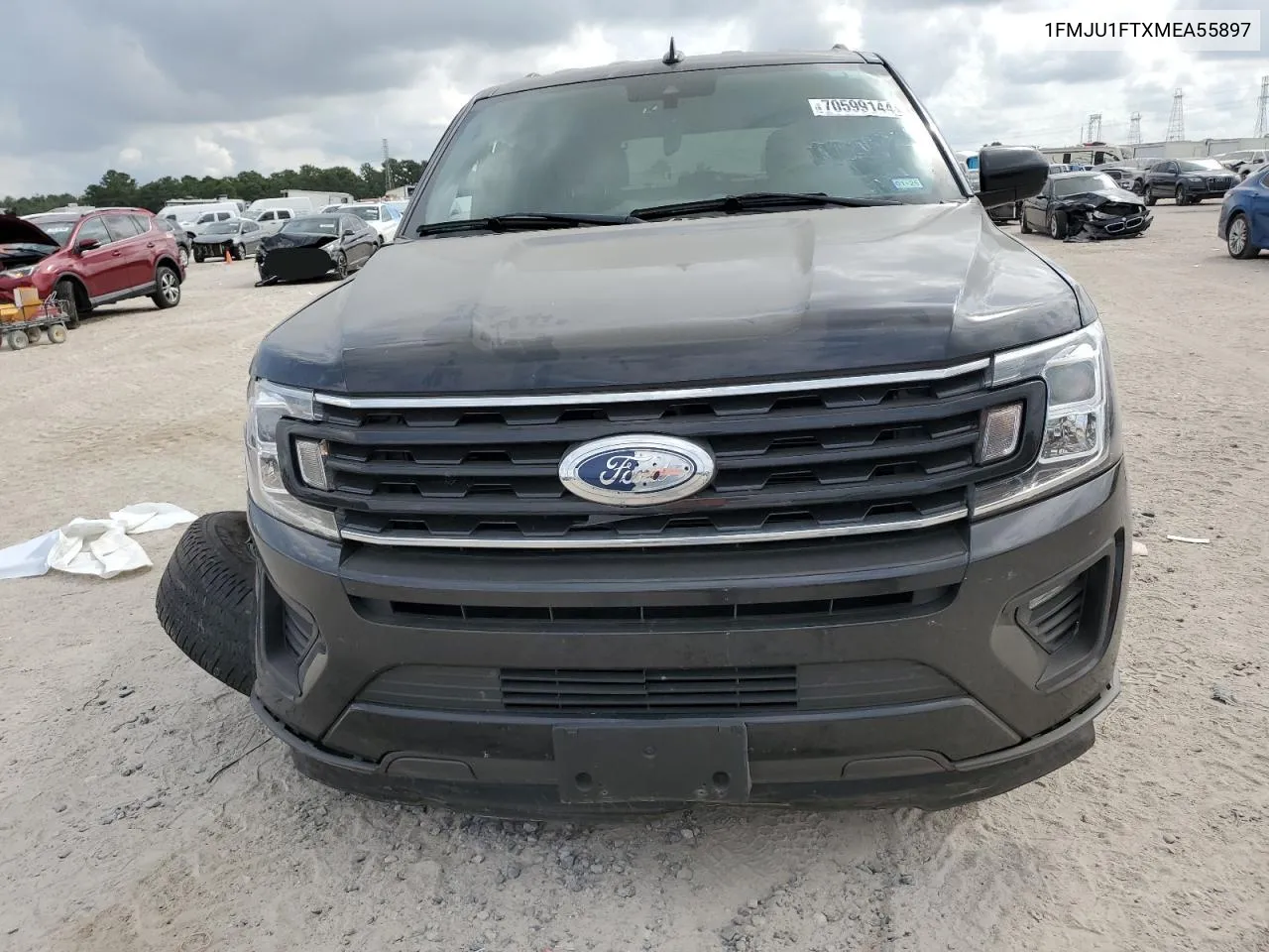 2021 Ford Expedition Xl VIN: 1FMJU1FTXMEA55897 Lot: 70599144