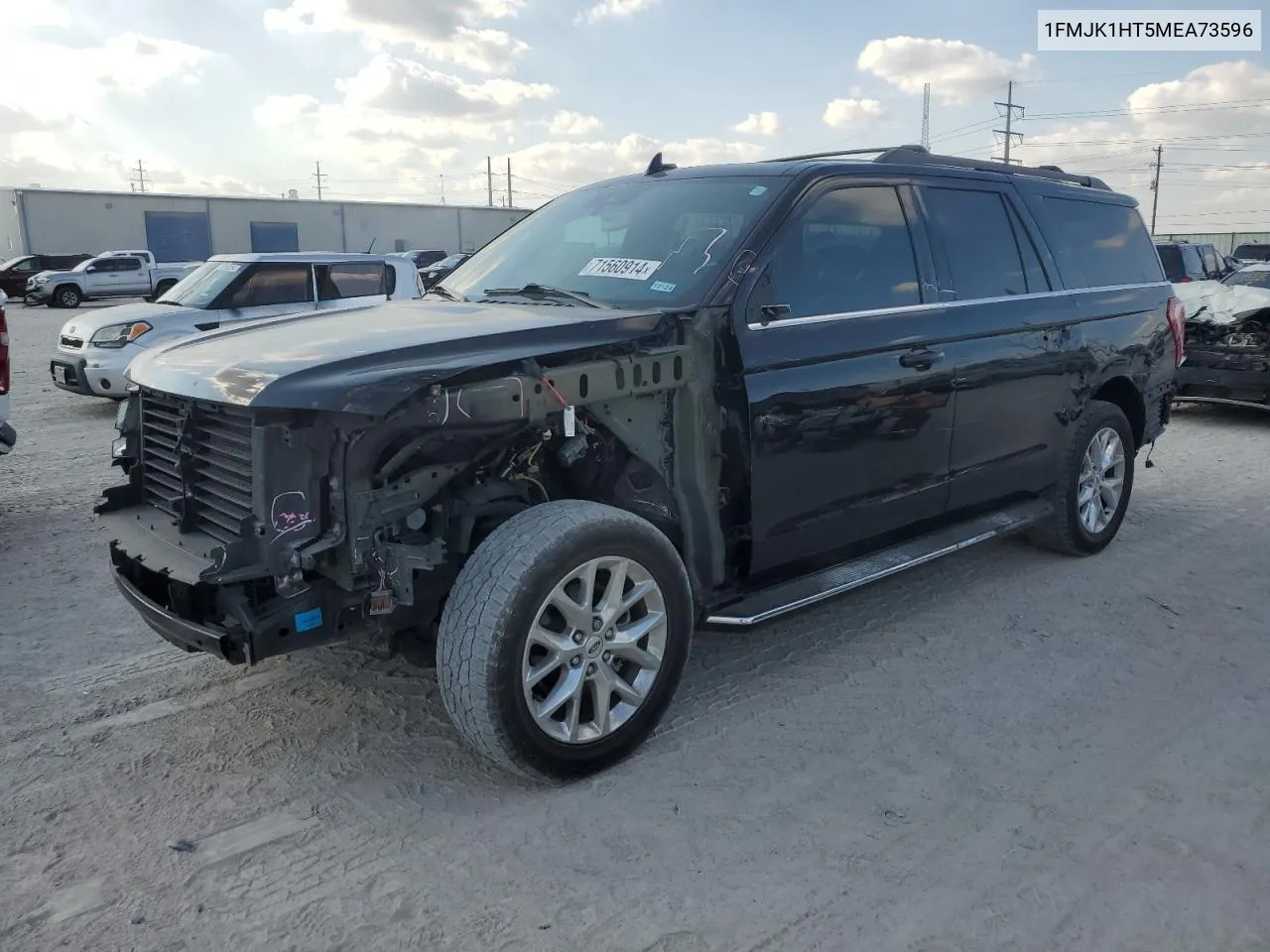 1FMJK1HT5MEA73596 2021 Ford Expedition Max Xlt